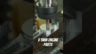 V Twin Conrod cncmachining vtwin engines fusion360 machining [upl. by Yednil]