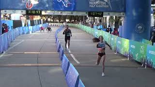 Chevron Houston MarathonAramco Houston Half Marathon January 16 2022 [upl. by Fi88]