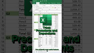 How to trace Multiple Precedents and Dependents in Excel Display the relationships between formulas [upl. by Baldridge]