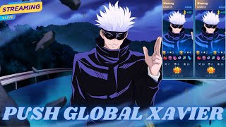 PUSH GLOBAL XAVIER  OPEN MABAR CEK DESKRIPSI  LIVE MOBILE LEGENDS INDONESIA [upl. by Phare]