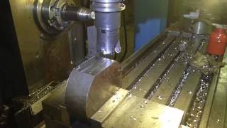 Testing a Sandvik Coromant Coromill 300 [upl. by Norvall]