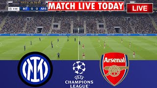 🔴In diretta Inter x Arsenal  UEFA Champions League Stagione 202425 Streaming della partita PES21 [upl. by Lavine]