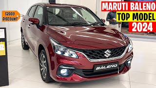 2024 New Maruti Suzuki Baleno Top Model  Full Review [upl. by Travers]