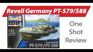 Review of Revell Germanys PT579588 boat — New Product Rundown quotOne Shotquot [upl. by Charmion838]