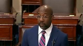 US Sen Raphael Warnock responds to Apalachee High School shooting [upl. by Cand]