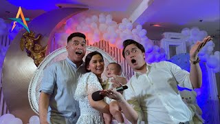 Baby Elis Christening Party  Games and Hosting Highlights  Ancher Cua Event Host [upl. by Maryrose481]