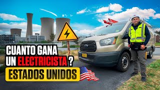 Asi es la vida de un ELECTRICISTA en USA [upl. by Doownyl]