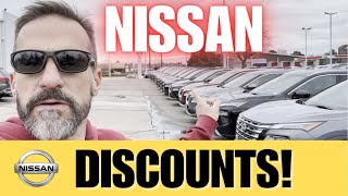 Nissan Dealer FULL Discounts and Financing Deals Starting Rogue Frontier Sentra and more [upl. by Libbie]