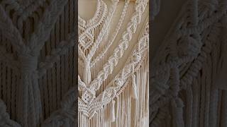 Large Macrame Wall Hanging Full TUTORIAL on my channel macrame macramewallhanging [upl. by Audra399]