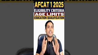 Complete Eligibility AFCAT 1 2025 I Exam Date Feb 2025 I Perfect Strategy afcatexam akashrandev [upl. by Ahgem]