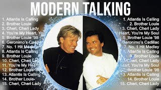 Modern Talking Album 🔥 Modern Talking Top Songs 🔥 Modern Talking Full Album [upl. by Yretsym]