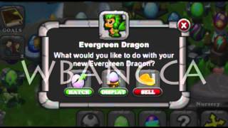 How to breed Evergreen Dragon in DragonVale [upl. by Alastair]