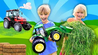 Driving Tractors With Kids  The Best Family Memories [upl. by Eiltan]