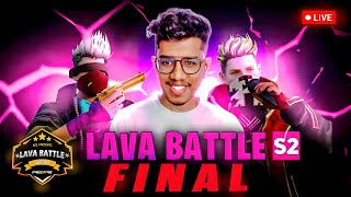 🔴LIVE🔴 LAVA BATTLE GRAND FINAL 😍 [upl. by Sessler264]