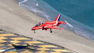 Gibraltar airport Red Arrows and more [upl. by Yuht]