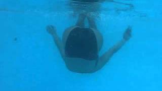 Underwater Flips in Laiya [upl. by Soulier]