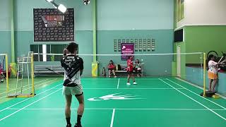 SMASHMATE BADMINTON CLUB  Hazel vs Joshy October 27 2024 [upl. by Radbun535]