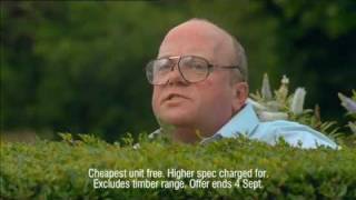 Classic Anglian Home Improvements advert  The man behind the hedge [upl. by Yennep]