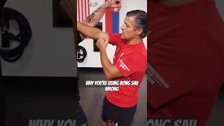 Wing Chun Why your Bong Sao is Wrong martialarts mma wingtsun [upl. by Anavi825]