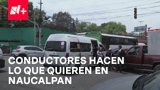 Regresan las infracciones de tránsito en Naucalpan Estado de México  Despierta [upl. by Dyun392]