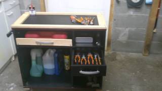 MOV 2840 amenagement de garage en atelier de bricolage 1 [upl. by Eidorb326]