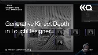 Generative Kinect Depth in TouchDesigner [upl. by Neliak]