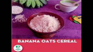 How To Prepare Little Moppet Foods Banana Oats Cereal [upl. by Swinton]