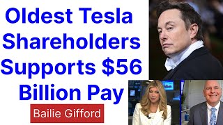 Baillie Gifford Tesla Shareholders Backs 56 Billion Pay Package [upl. by Ikuy549]