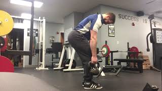 Thoracic “deadlifts” Improve your thoracic erectors to help your deadlift [upl. by Ecinereb]