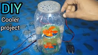 how to make air cooler at home homemade air coolercooler aircooler [upl. by Trelu686]