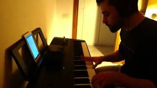 Cesare Cremonini  Nessuno vuole essere Robin Piano cover [upl. by Behl]