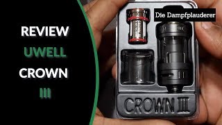 Review UWELL CROWN 3 [upl. by Llenaj]