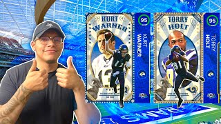 Torry Holt and Kurt Warner are The GREATEST SHOW on Mut  Madden NFL 24 [upl. by Pedaias]