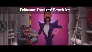 If Balthazar Bratt would take a part in Eurovision eurovision eurovision2024 dispicableme [upl. by Issi]