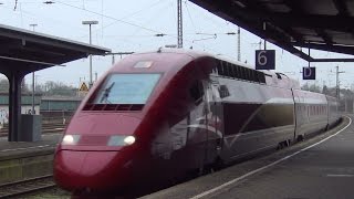 TGV Thalys PBKA Zug und BR 101 Märklin mit Intercity [upl. by Oxley634]