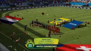 2014 FIFA World Cup Brazil  Switzerland vs France Gameplay HD [upl. by Ais]