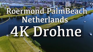 Roermond Netherlands MaasSeen With Drohne Mavic Air 2  The Netherlands 4K 2020 [upl. by Eanat858]