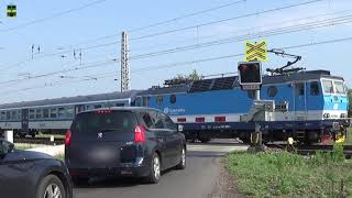 Železniční přejezd Polepy  P2954  2962024  Czech Railroad Crossing [upl. by Haden127]