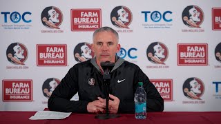 Mike Norvell UF Post Game Press Conference  FSU Football [upl. by Africah]