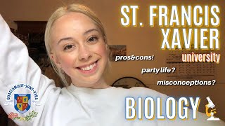 St Francis Xavier University  Biology  HOW BIG IS THE PARTY CULTURE [upl. by Anairad]