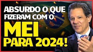 🚨 ABSURDO O QUE FIZERAM COM O MEI PARA 2024 🚨 [upl. by Cass]