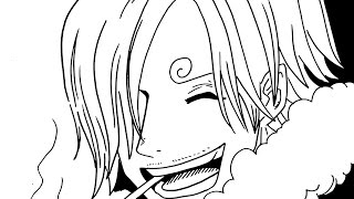 No1097  ONE PIECE  SANJI VINSMOKE サンジ [upl. by Dill]