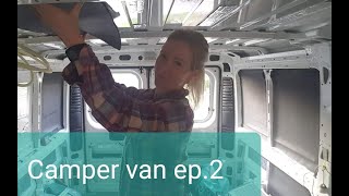 CAMPER VAN REISEN EP2  BYGGE FRA VAREBIL TIL CAMPER [upl. by Santoro]