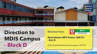 HOW TO GET TO MDIS CAMPUS  BLOCK D [upl. by Karly410]