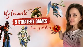 My Favourite 5 OLD STRATEGY GAMES [upl. by Claudetta]