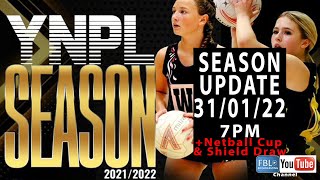 ENG YNPL U13 U14 South Season Update Netball Interviews 31012022 Netball Cup and Shield Draw [upl. by Beane]