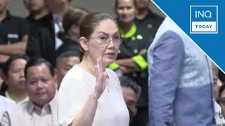 Dela Rosa defends ‘soft’ treatment of Maricel Soriano in Senate probe  INQToday [upl. by Alyks]