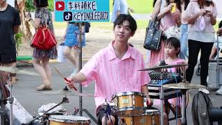 20240908 田馥甄Hebe小幸運 DRUM COVER BY李科穎keyinglee [upl. by Sheri854]