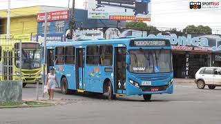 Movimentação de ônibus 01  Terminal Cohab São Luís  MA [upl. by Baudoin594]