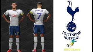 Kit Logo Tottenham DLS Dream League Soccer 2023  2024 [upl. by Rem14]